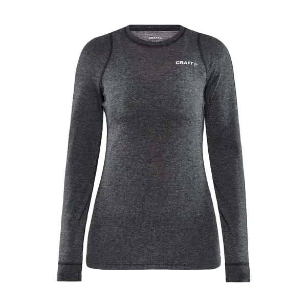 Craft Dámske funkčné tričko Craft Core W Wool Merino LS čierna