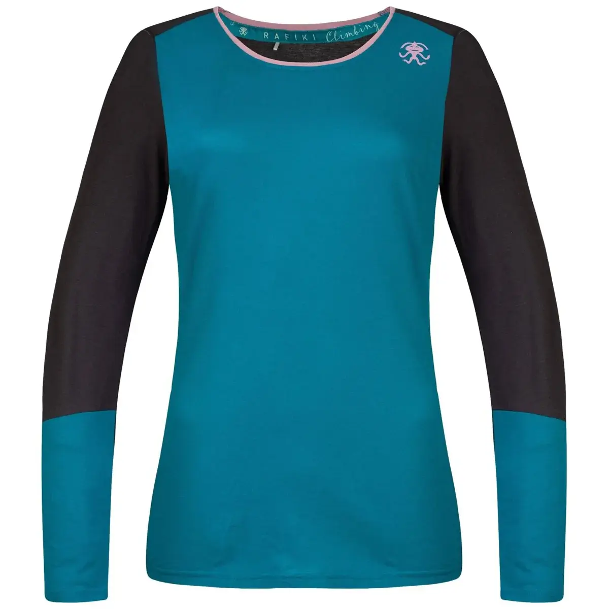 Dámske tričko Rafiki Finale crystal teal/graphite