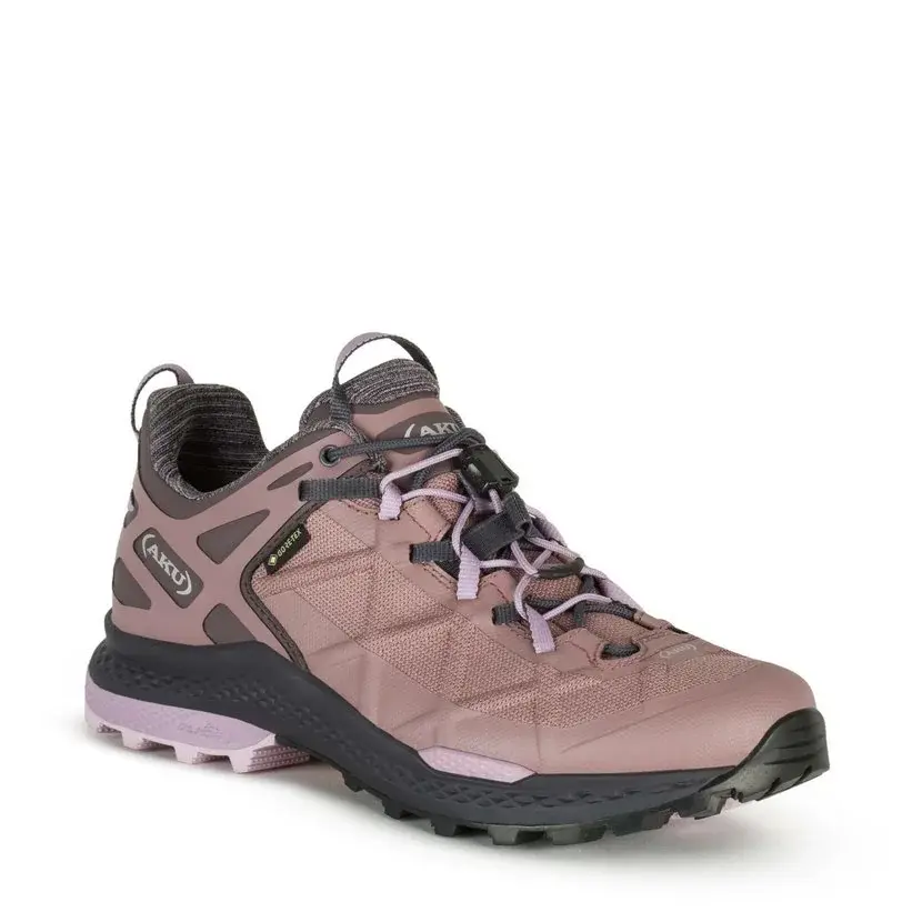 Dámske turistické topánky AKU Rocket DFS GTX Dust pink/lilac