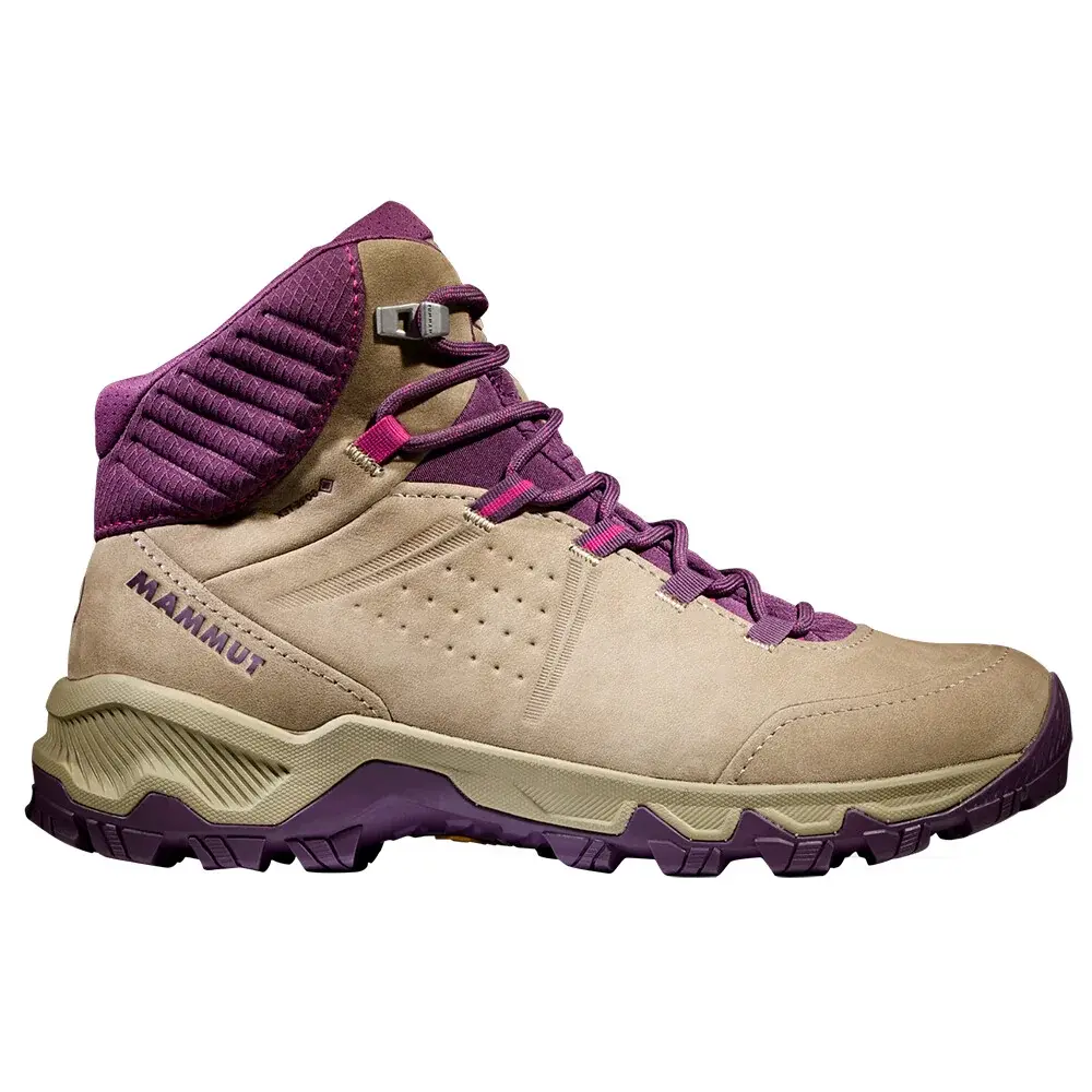 Dámske turistické topánky Mammut Nova IV Mid GTX Women Dark safari-grape