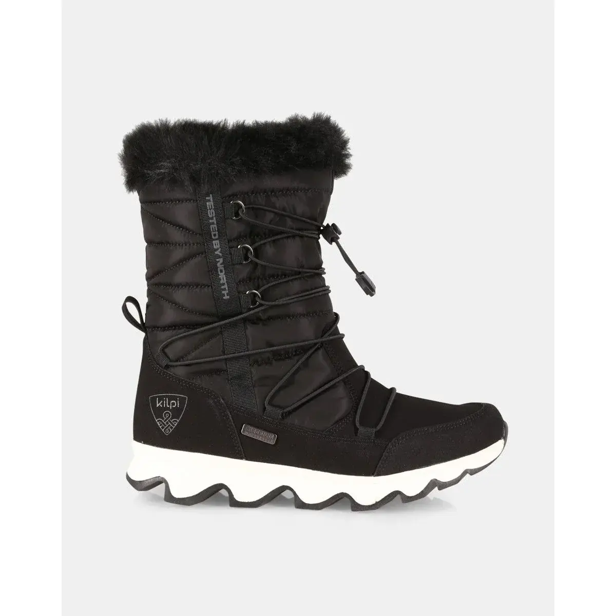 Kilpi Dámske vysoké snehule Kilpi FROZEN HIGH WP-W BLK