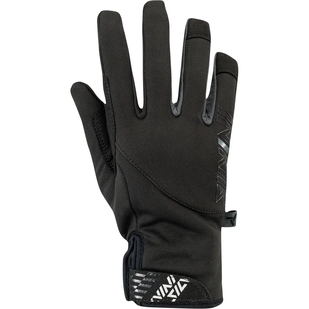 Silvini Dámske zimné rukavice Silvini Ortles Black-charcoal
