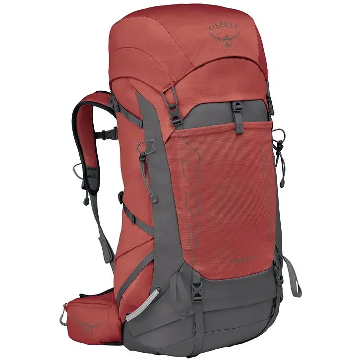 Osprey Dámsky batoh Osprey TEMPEST 44 red pampas/coal grey