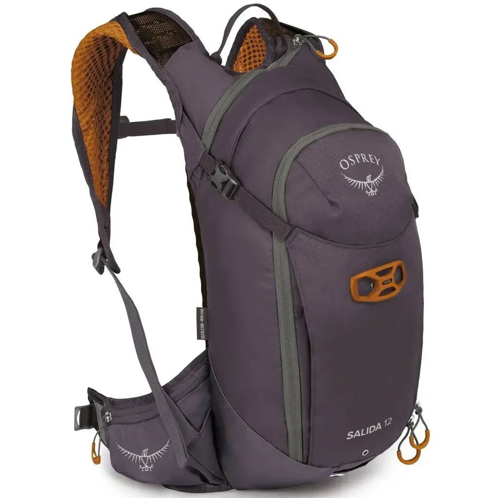 Dámsky cyklistický batoh Osprey Salida 12L space travel grey