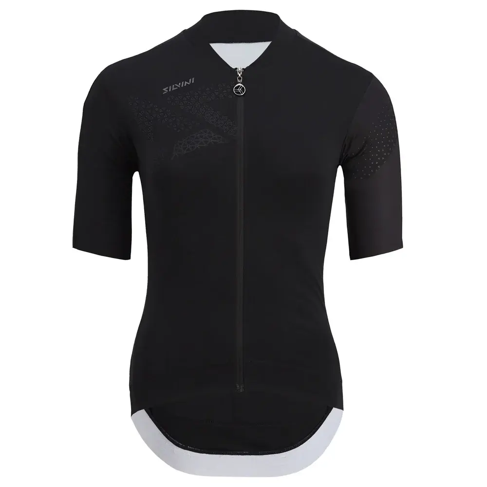 Dámsky cyklistický dres Silvini Rosalia Black charcoal