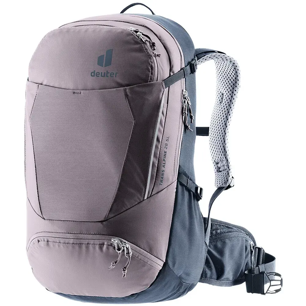 Dámsky cyklo batoh Deuter Trans Alpine 28L SL lavender-ink one-size