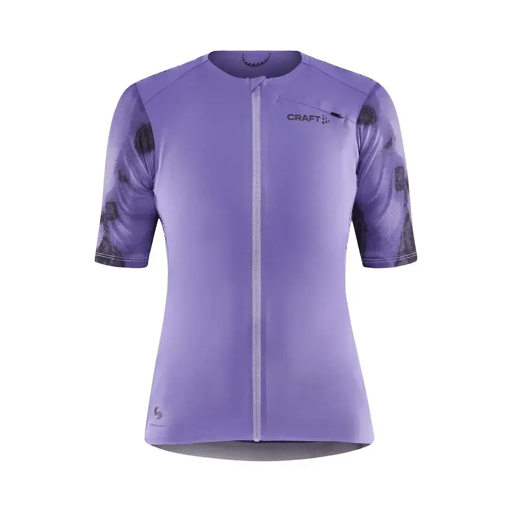 Dámsky cyklodres Craft PRO Gravel fialová