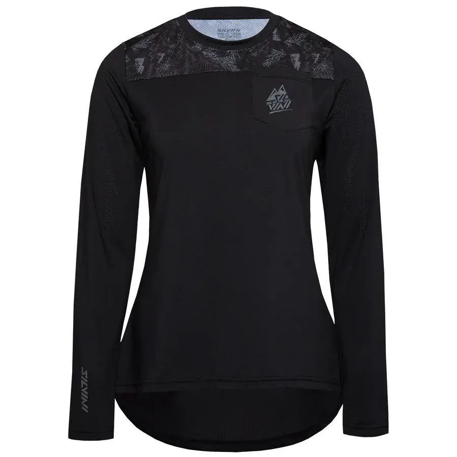 Dámsky dres s dlhým rukávom Silvini Ella WD2036 charcoal