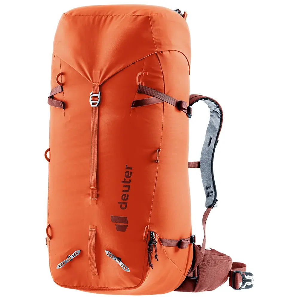Deuter Dámsky lezecký batoh Deuter Guide 42+8 SL papaya-redwood