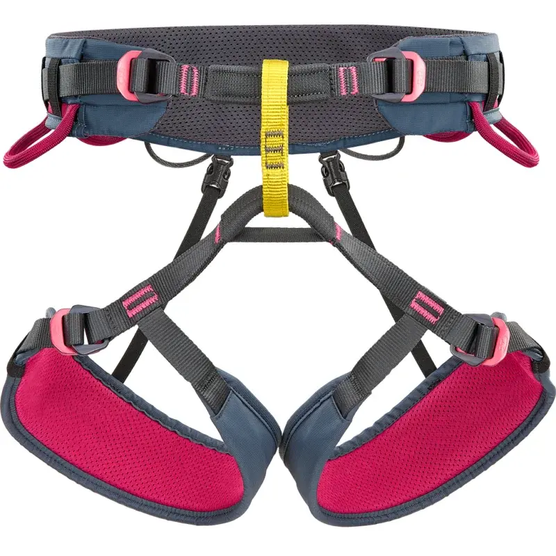 Climbing Technology Dámsky sedací úväzok Climbing Technology Anthea Anthracite/Cyclamen