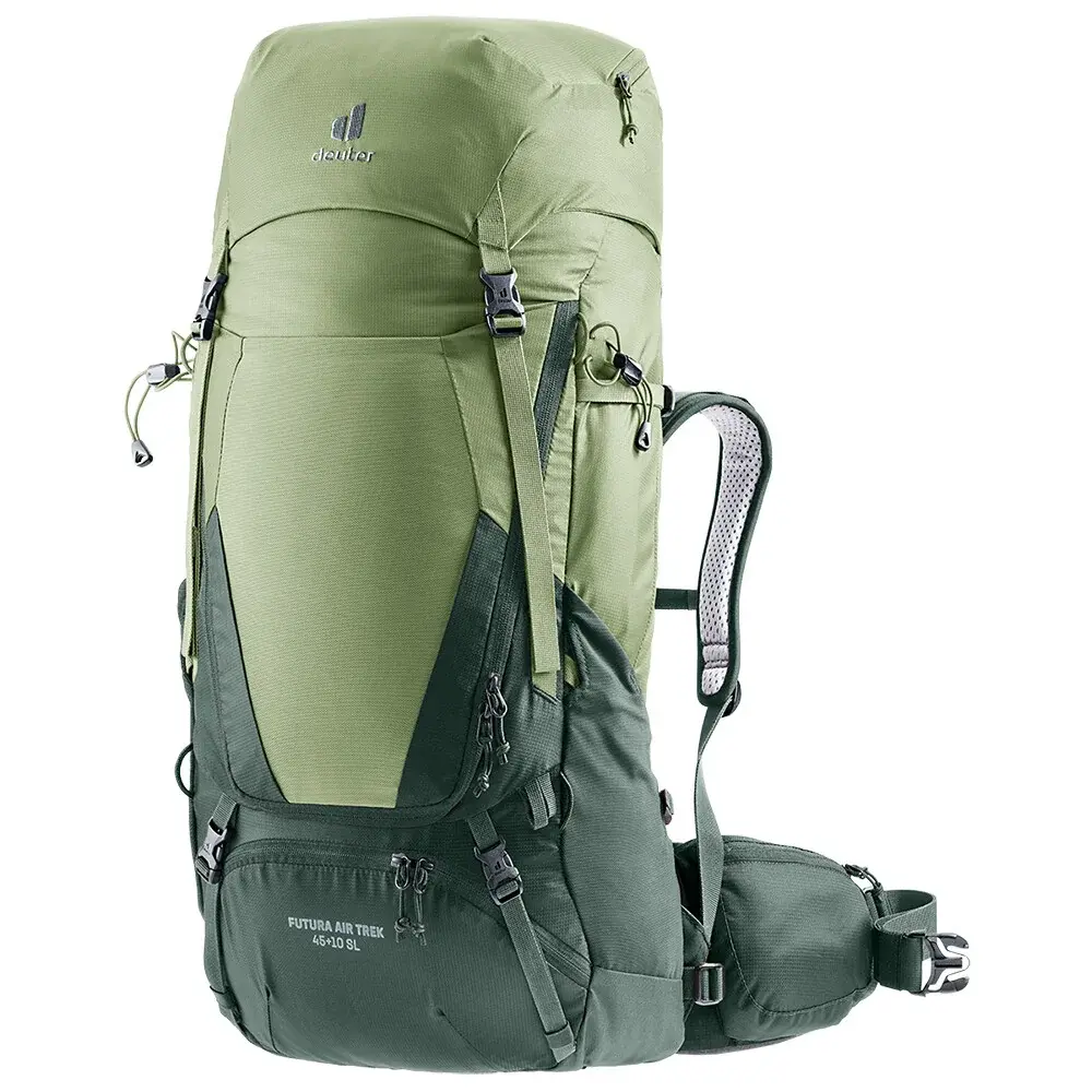 Deuter Dámsky turistický batoh Deuter Futura Air Trek 45L + 10L SL grove-ivy one-size