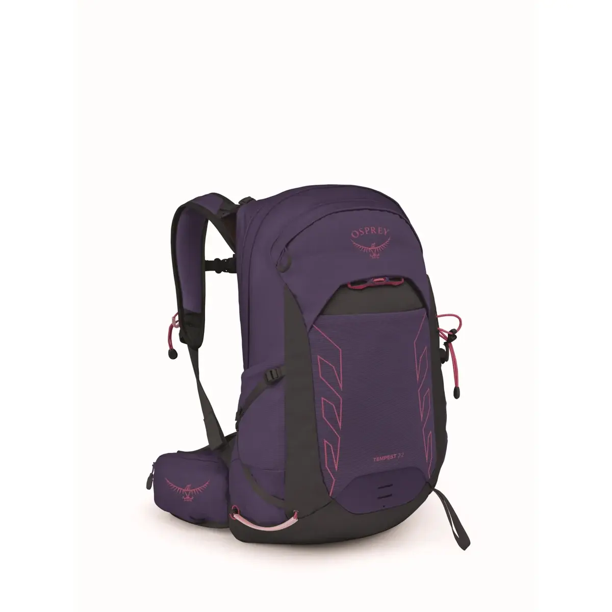 Dámsky turistický batoh Osprey Tempest 22L deep fig/hotspot pink