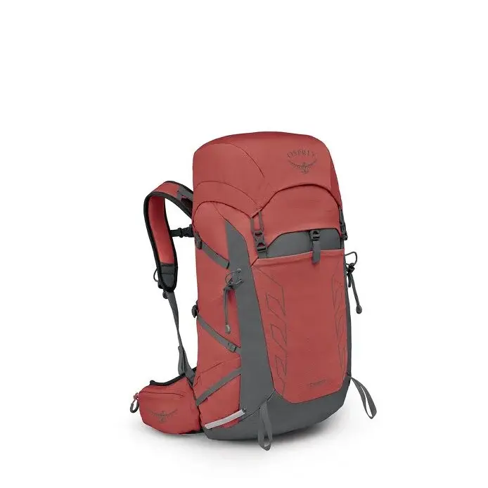 Dámsky turistický batoh Osprey Tempest 33L red pampas/coal grey