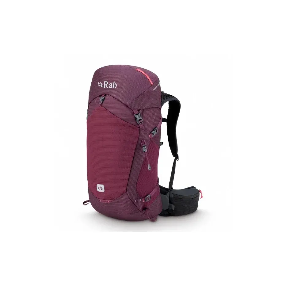 Dámsky turistický batoh RAB Protium 33L ND mulberry