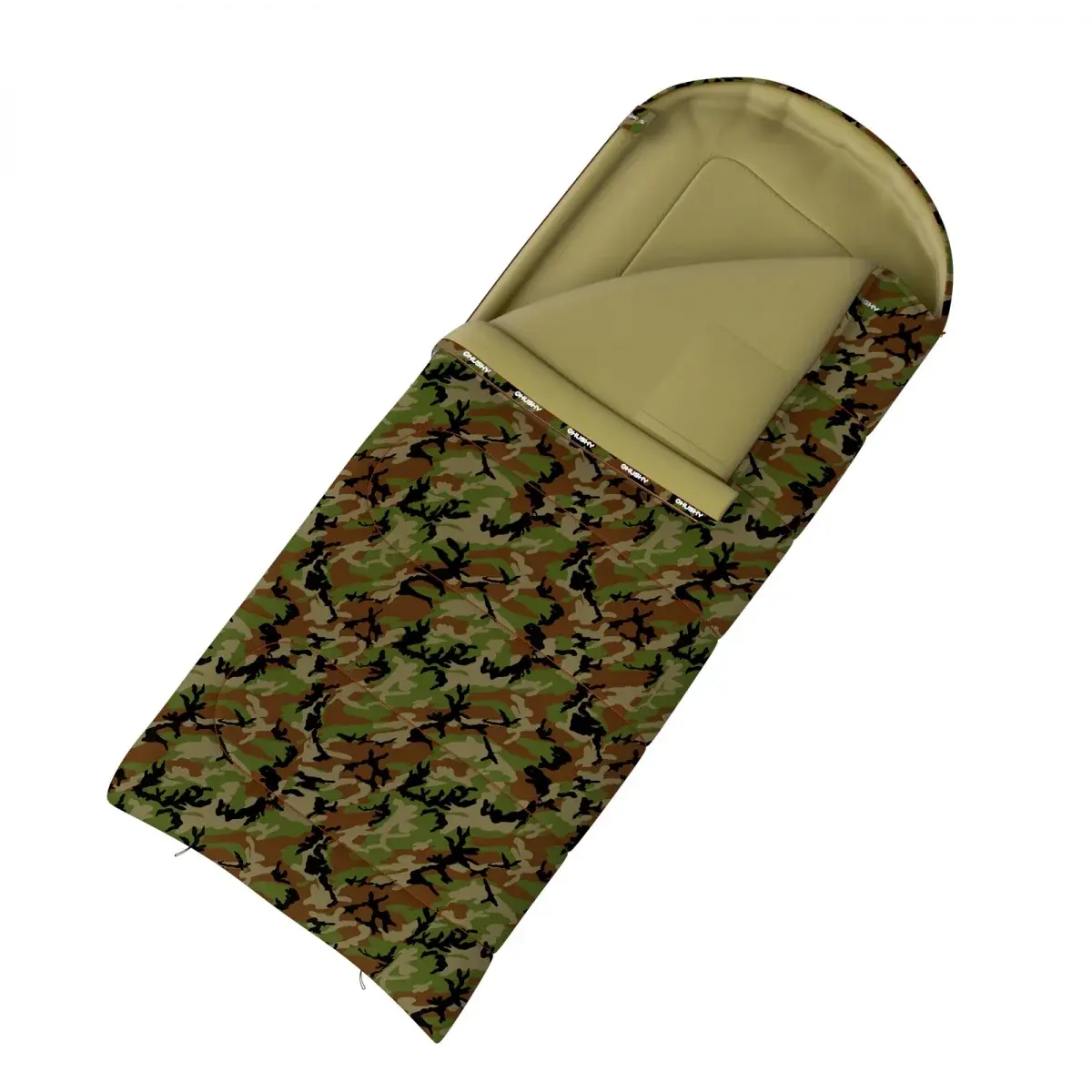 Husky Dekový spací vak Husky Gizmo Army green