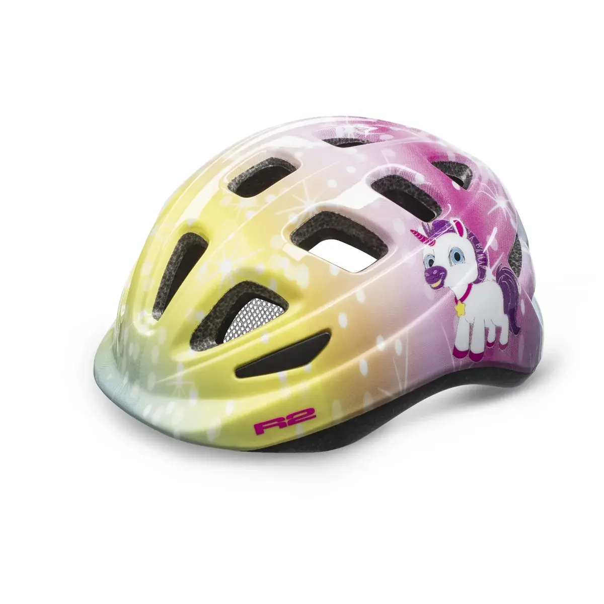 Detská cyklistická prilba R2 Bunny ATH28N Multicolor XS