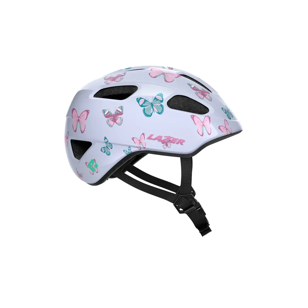 Detská prilba LAZER Nutz KinetiCore motýli Unisize(50-56cm)
