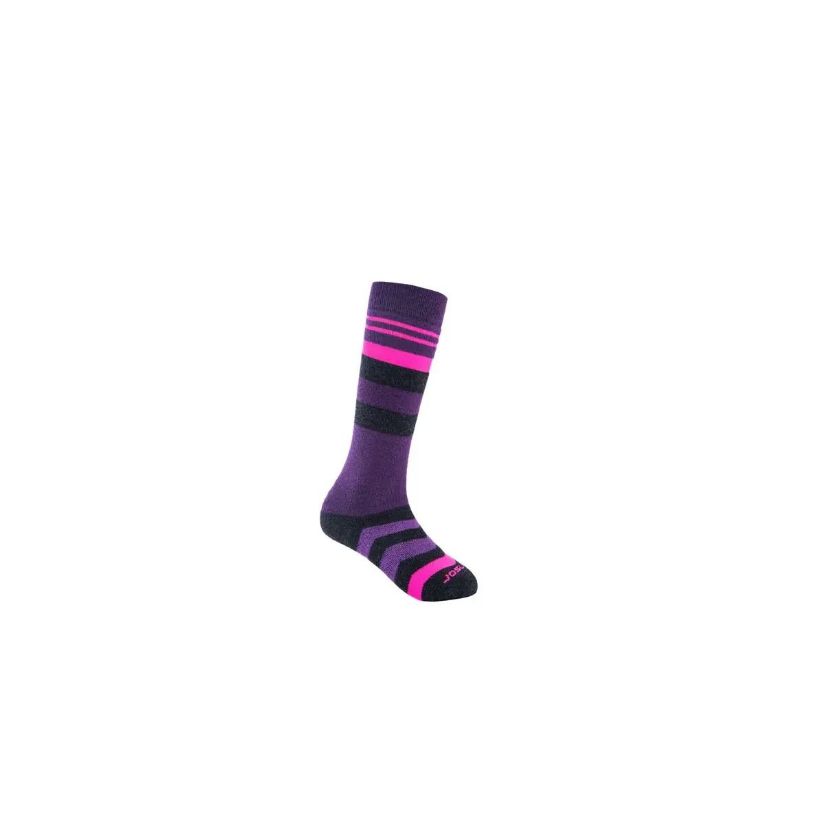 Detské funkčné merino ponožky Sensor Slope Merino Čierna/ružová/fialová