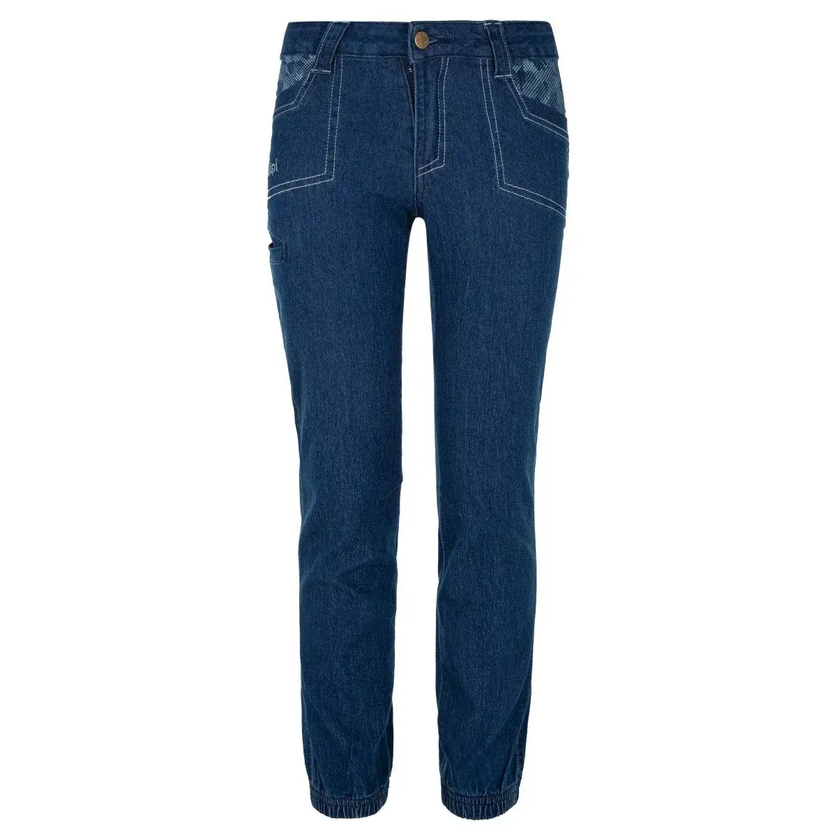 Kilpi Detské bavlnené nohavice Kilpi Danny-J Dark Blue