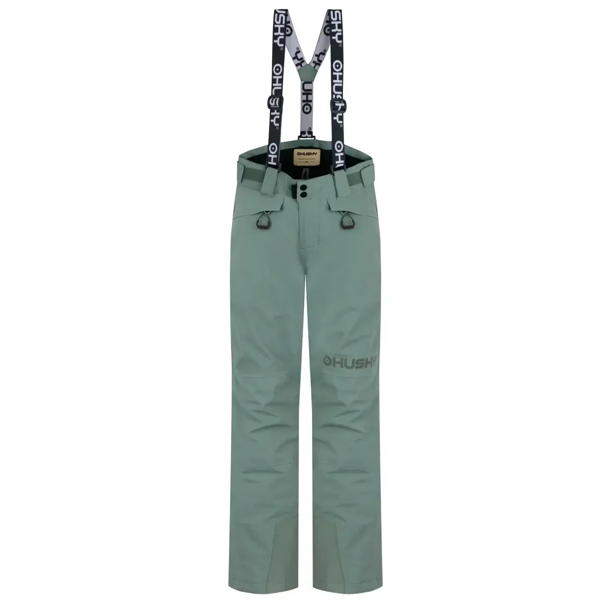 Husky Detské lyžiarske nohavice Husky Gunis Kids faded green