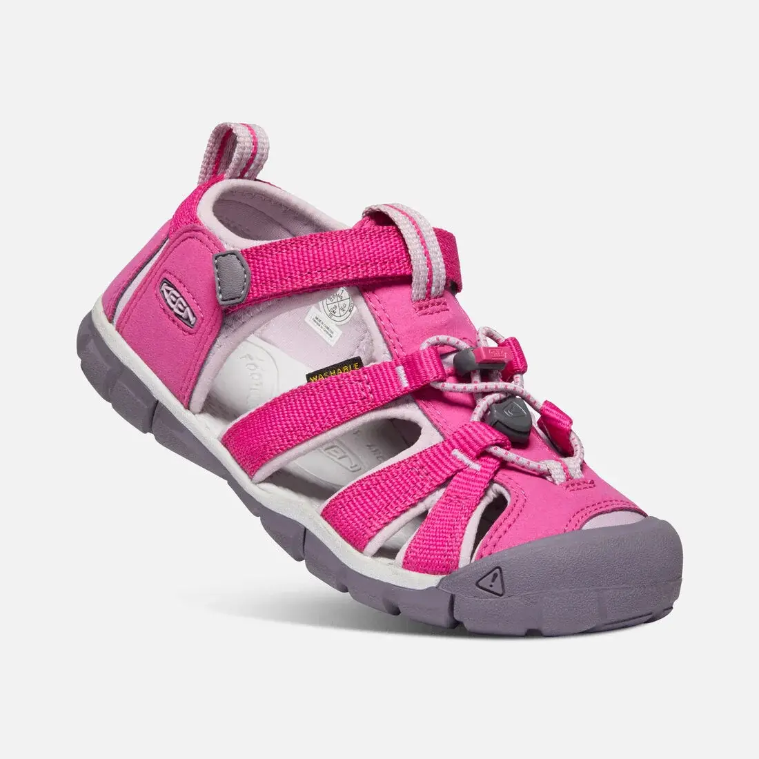 KEEN Detské sandále KEEN Seacamp II CNX Youth very berry/dawn pink