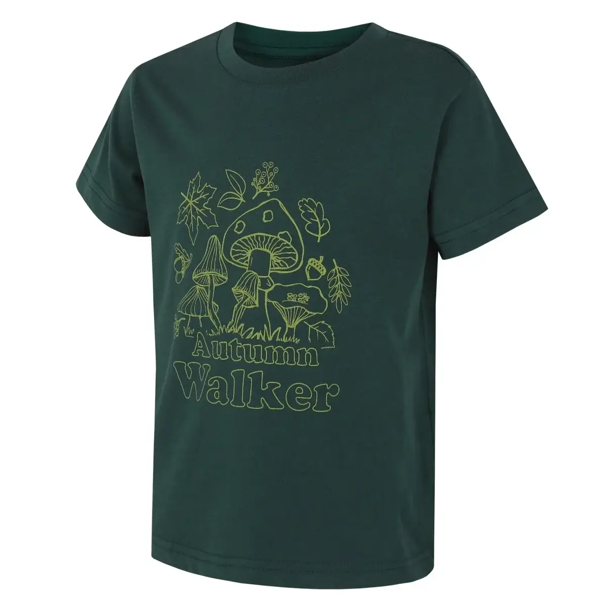 Husky Detské tričko Husky Tee Mushroom K dark green