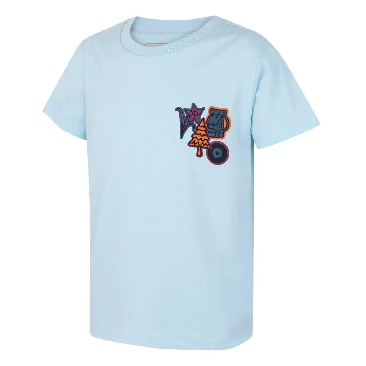 Husky Detské tričko Husky Tee Patch K light blue