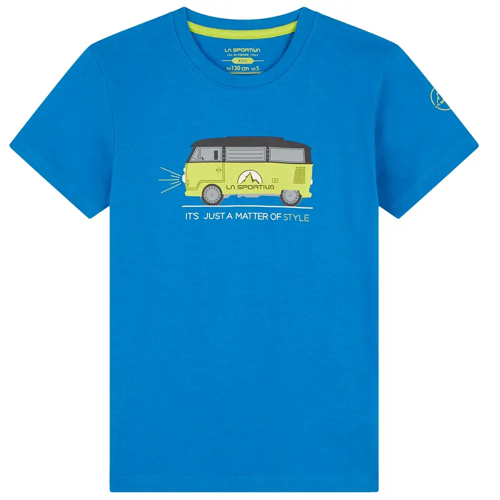 La Sportiva Detské tričko La Sportiva VAN T-SHIRT electric blue