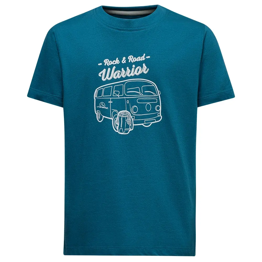 La Sportiva Detské tričko La Sportiva VAN T-SHIRT lake/chalk