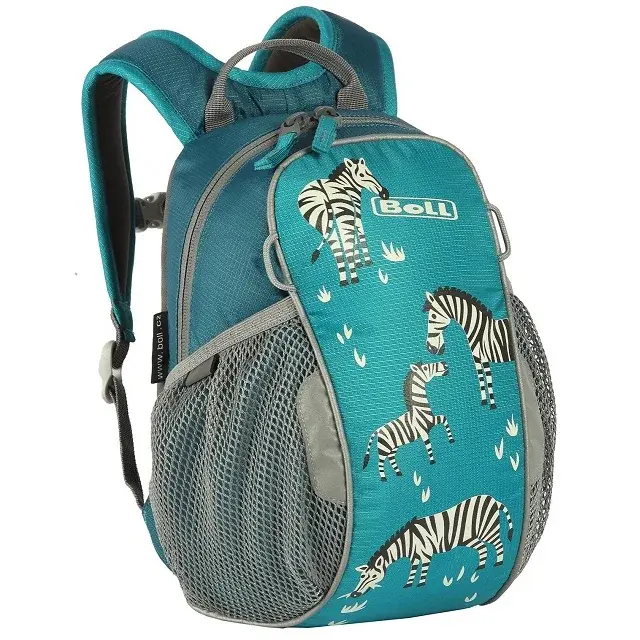 Detský batoh Boll Bunny 6L Zebras turquoise