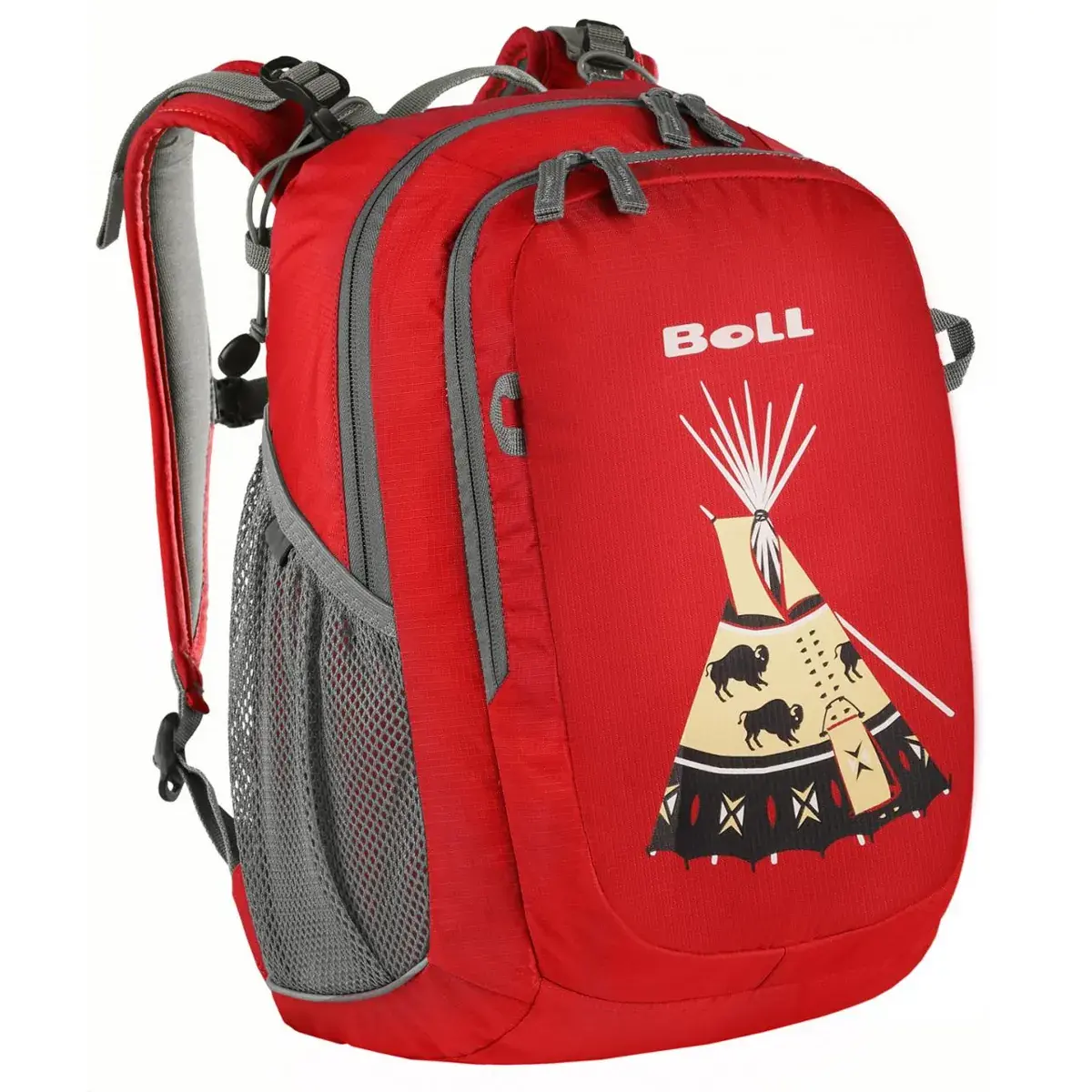 Boll Detský batoh Boll Sioux 15L teepee truered