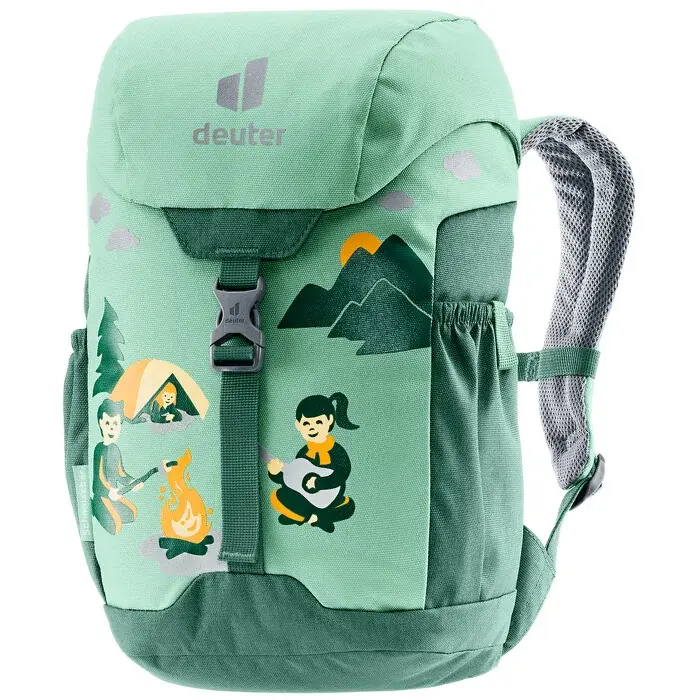 Deuter Detský turistický batoh Deuter Schmusebär spearmint-seagreen one-size