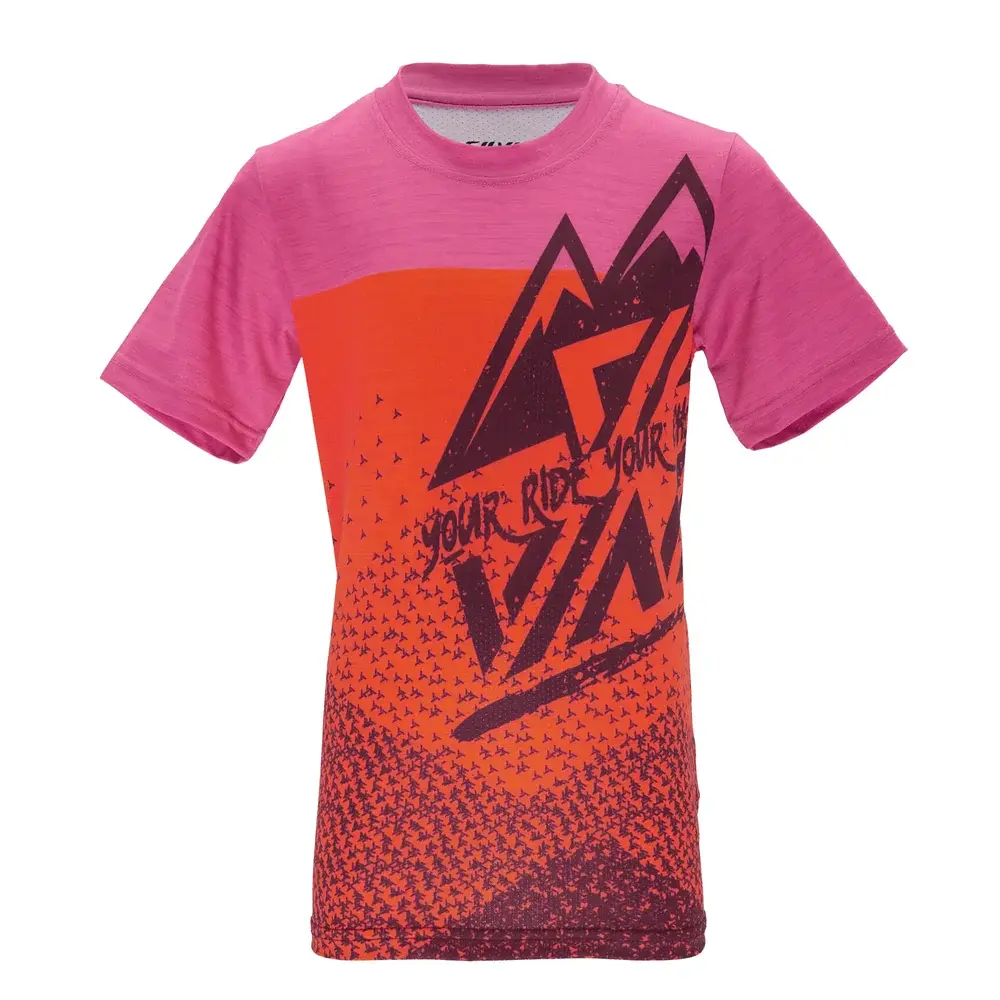 Silvini Detský dres Silvini Denni CD2283 orange-fuchsia