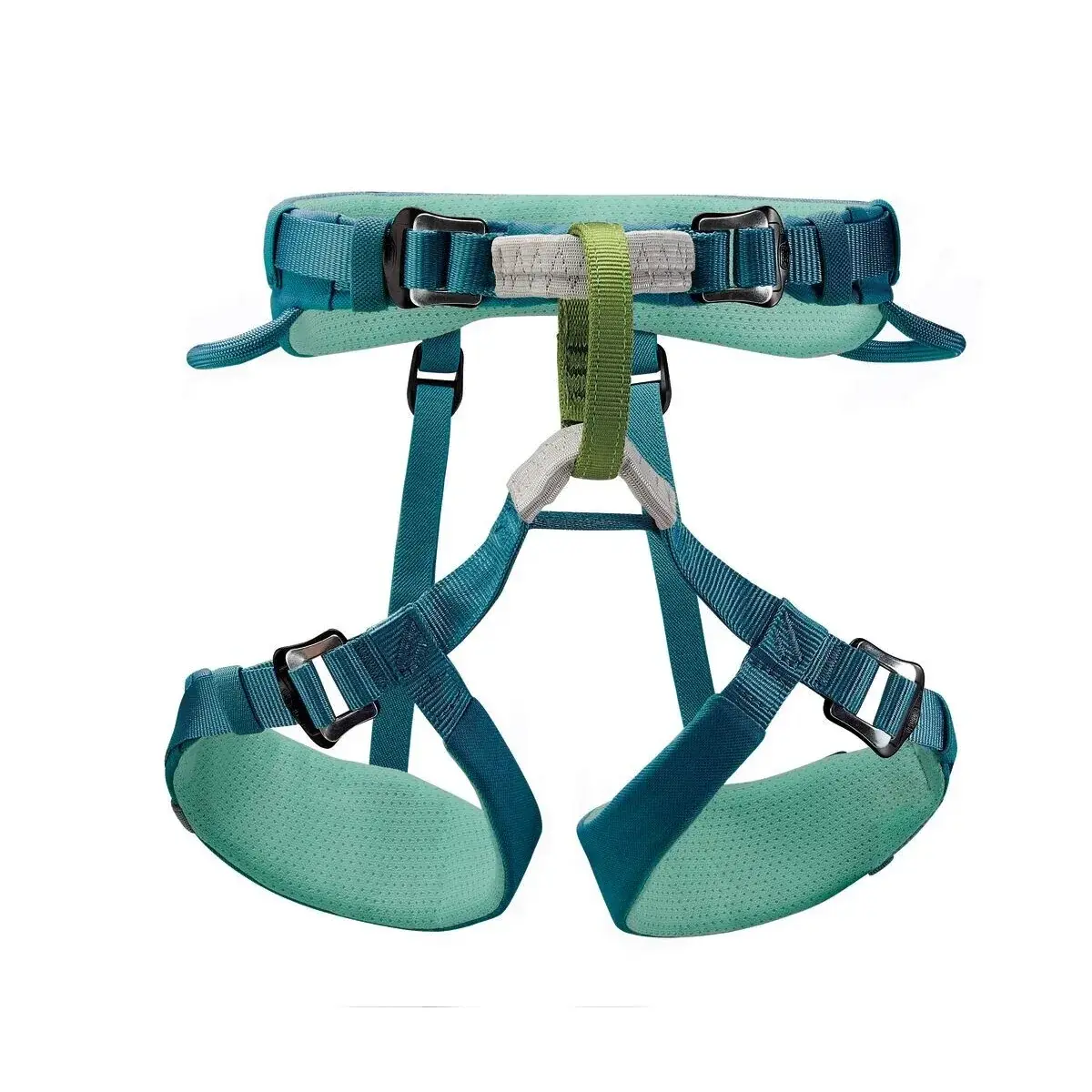Detský horolezecký úväzok Petzl Macchu modrý