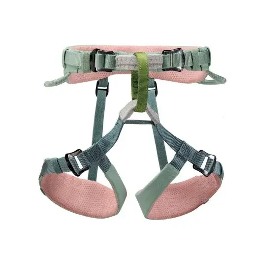 Petzl Detský horolezecký úväzok Petzl Macchu zelený
