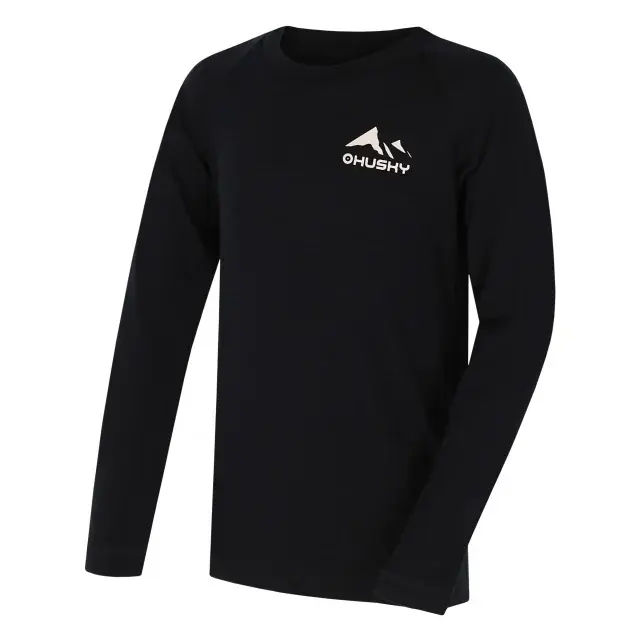Husky Detský merino set Husky MERBO K black, veľkosť