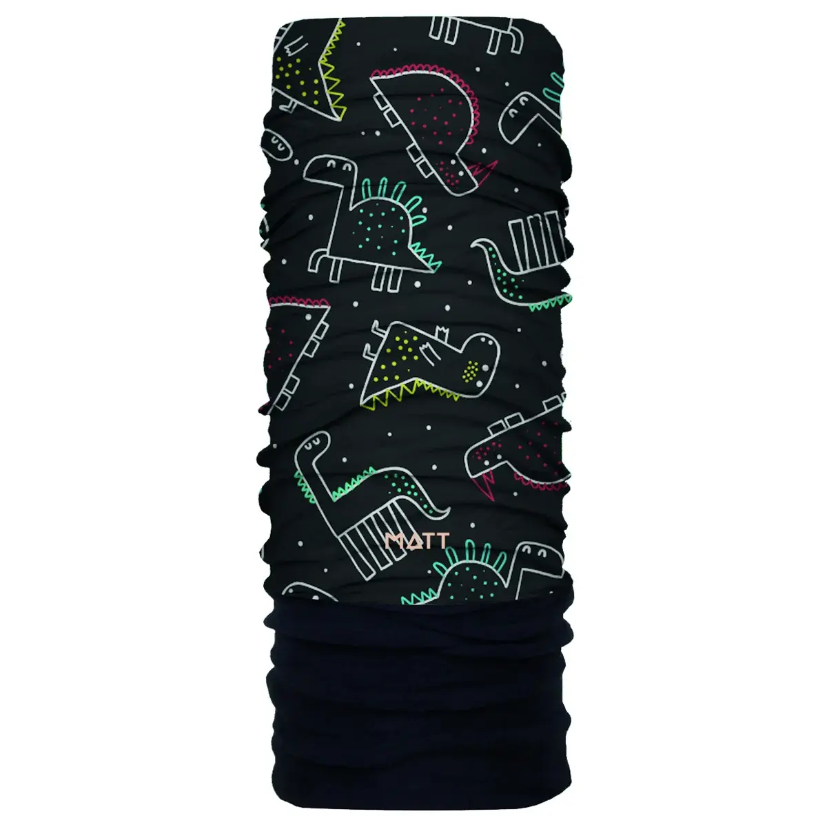 MATT Detská šatka MATT Kids Scarf Ptec. Coolmax Eco Dinos