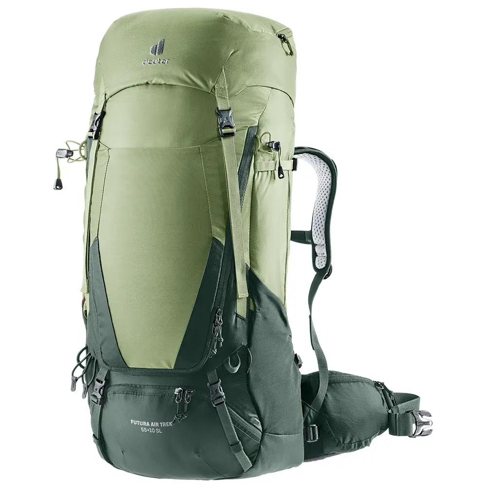 Deuter Turistický batoh Deuter Futura Air Trek 55 + 10 SL grove-ivy