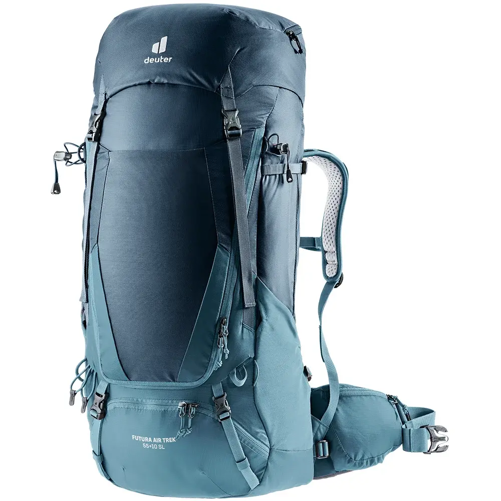 Turistický batoh Deuter Futura Air Trek 55 + 10 SL marine-lake