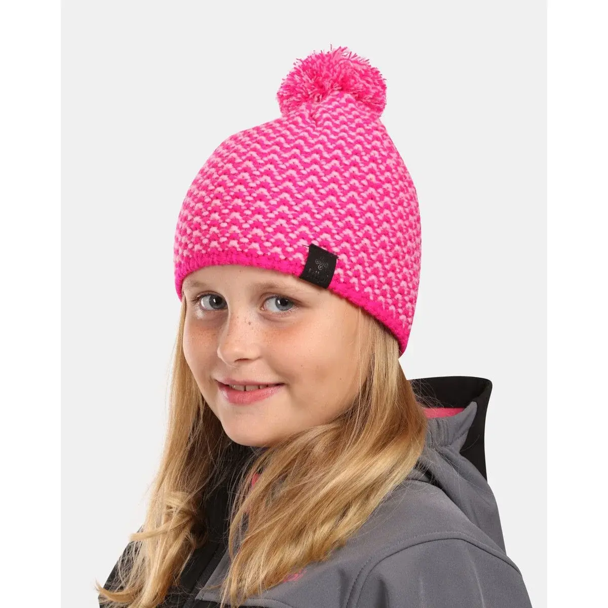 Kilpi Dievčenská zimná čiapka Kilpi Bambino-J pink