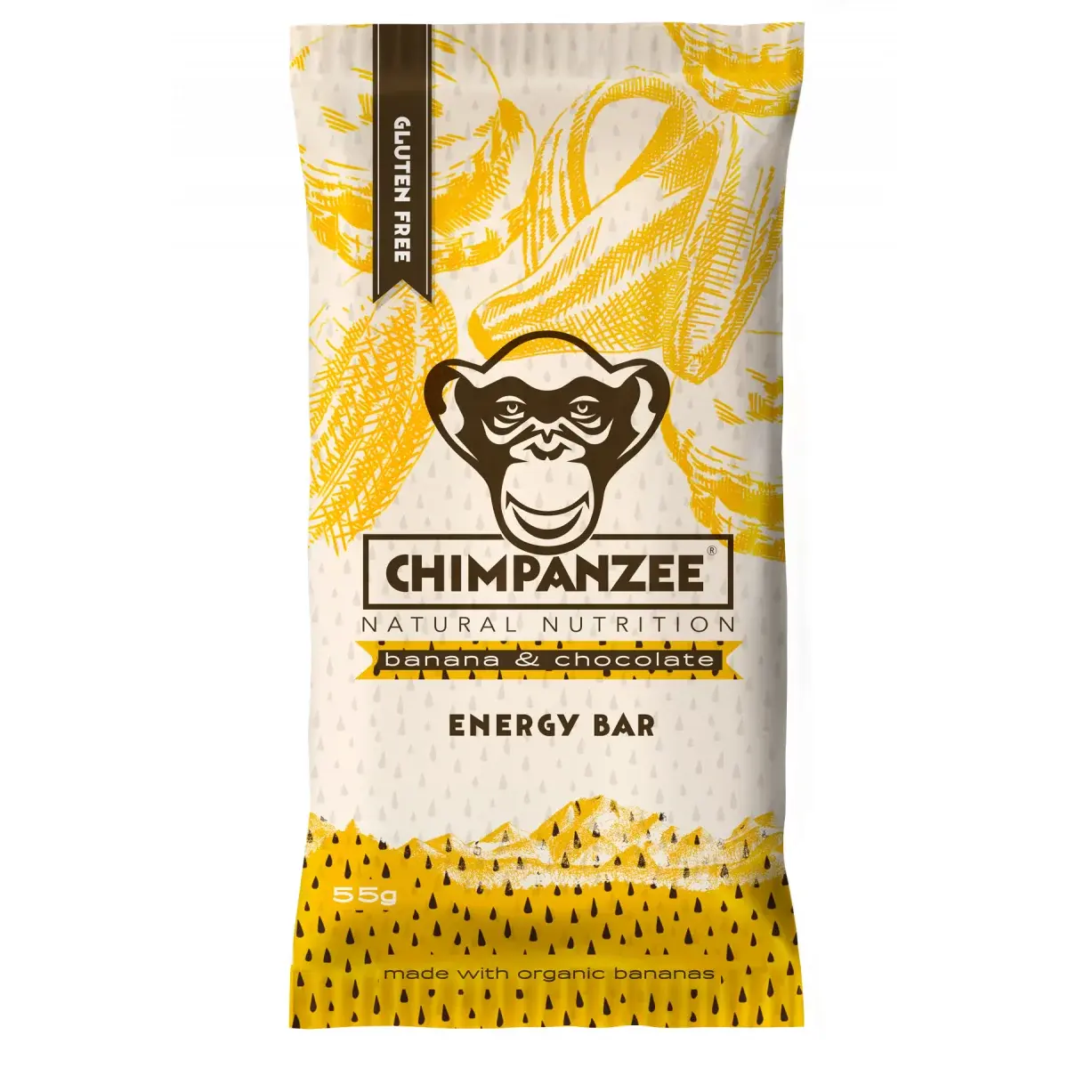 Chimpanzee Energetická tyčinka Chimpanzee Banana Chocolate