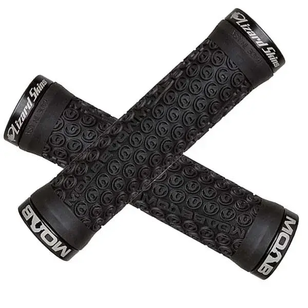 Gripy na bicykel Lizard Skins Dual-Clamp Lock-On Moab Čierna