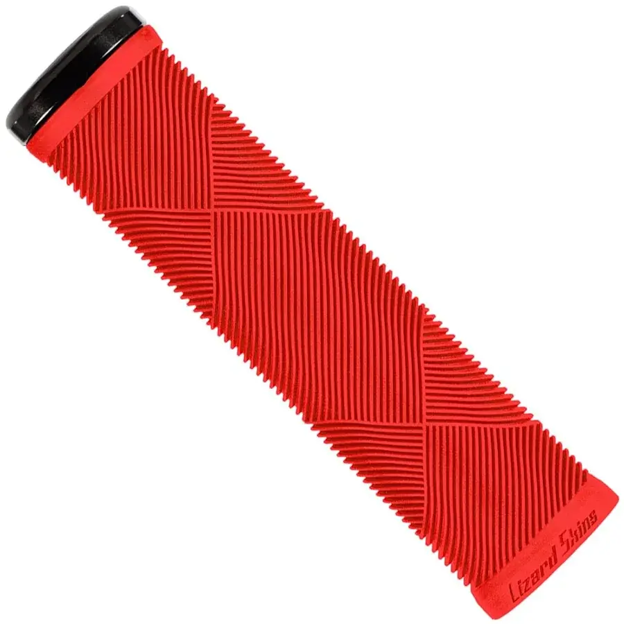 Lizard Skins Gripy na bicykel Lizard Skins Single-Sided Strata Candy red