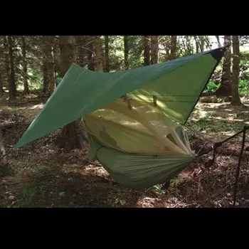HIGHLANDER Hamaka HIGHLANDER Nomad Hammock se strieškou a moskytiérou