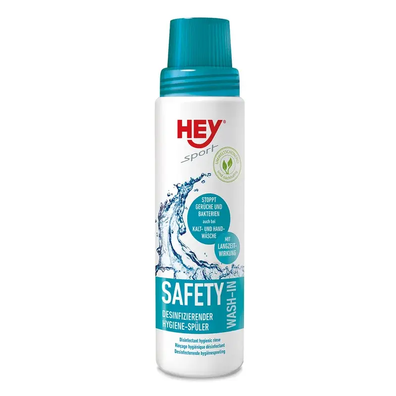 Antibakteriálna prísada do prania HEY Sport Safety Wash 250ml
