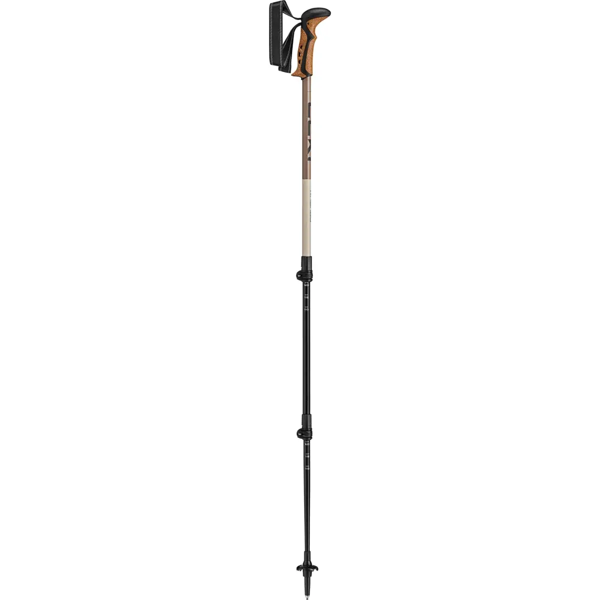 Leki Palice Leki Khumbu, black-pale clay light-pale clay dark, 110-145cm