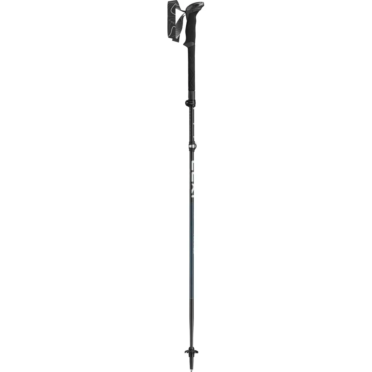 Leki Palice Leki Makalu FX TA, black-stone blue dark-white, 110-130cm