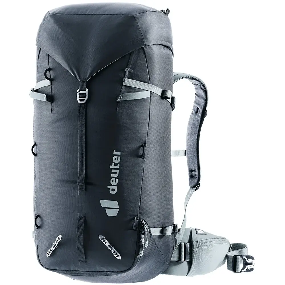 Horolezecký batoh Deuter Guide One size 34+8L Black/shale