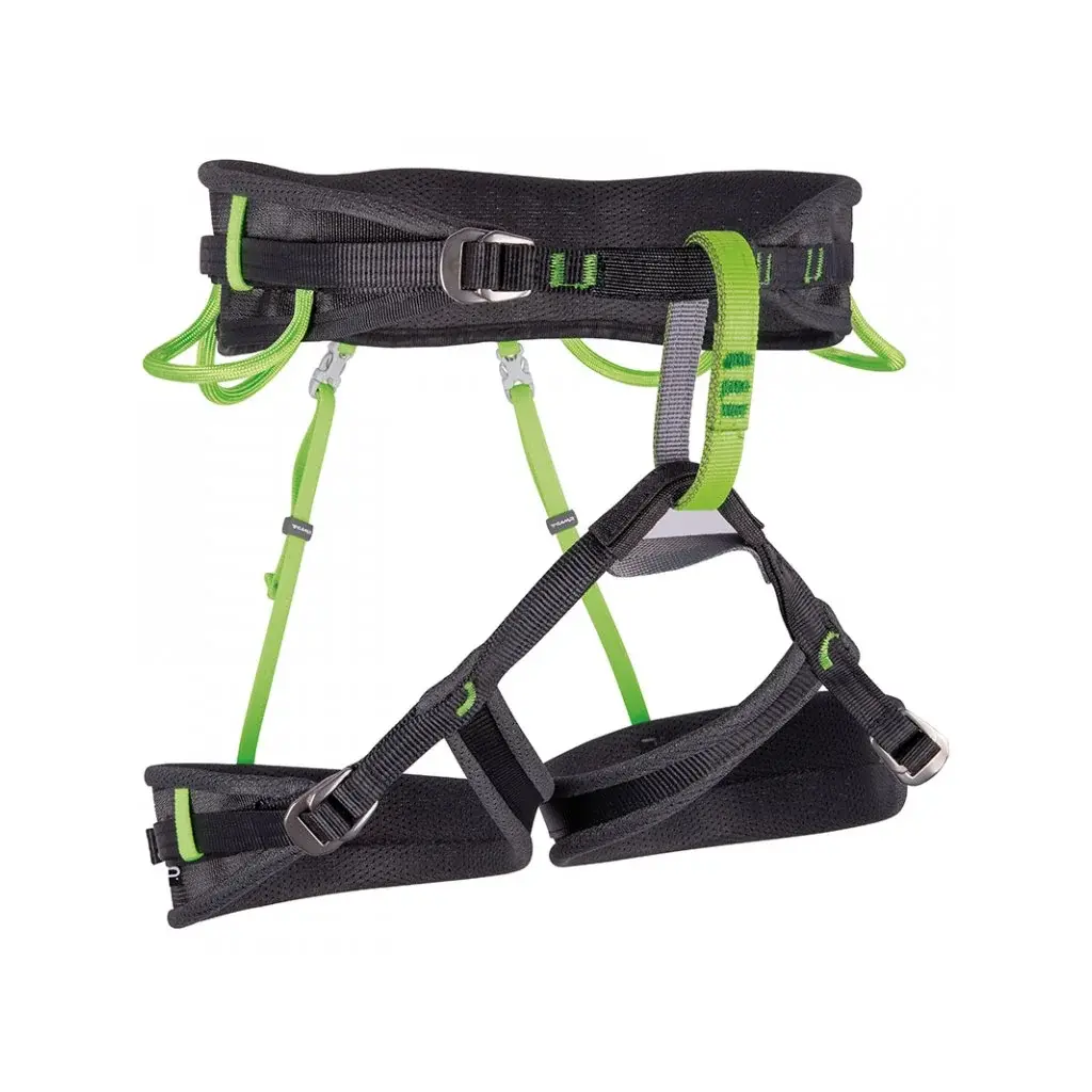Horolezecký úväzok CAMP Escape black/green