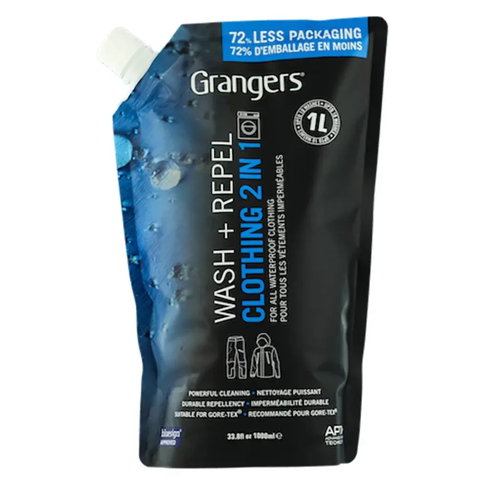 Grangers Impregnácia Grangers Wash + Repel Clothing 2 in 1 1L Pouch